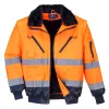 Portwest PJ50 Hi-Vis 3 az 1-ben pilóta kabát narancs-tengerészkék