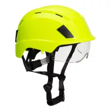 Portwest PS80 Integrált napellenzős sisak sárga