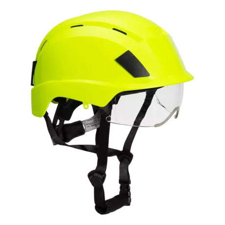 Portwest PS80 Integrált napellenzős sisak sárga