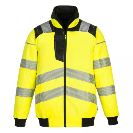 Portwest PW302 PW3 Hi-Vis 3 az 1-ben pilóta kabát sárga-fekete