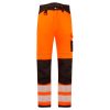 Portwest PW303 PW3 Hi-Vis könnyű stretch nadrág narancs-fekete