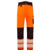Portwest PW303 PW3 Hi-Vis könnyű stretch nadrág narancs-fekete