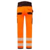 Portwest PW303 PW3 Hi-Vis könnyű stretch nadrág narancs-fekete