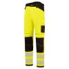 Portwest PW303 PW3 Hi-Vis könnyű stretch nadrág sárga-fekete