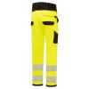 Portwest PW303 PW3 Hi-Vis könnyű stretch nadrág sárga-fekete