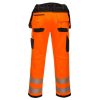 Portwest PW306 PW3 Hi-Vis Stretch Holster nadrág narancs-fekete