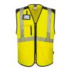Portwest PW309 PW3 Hi-Vis Executive mellény sárga-fekete