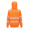 Portwest PW321 PW321 Hi-Vis téli cipzáras pulóver narancs