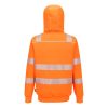 Portwest PW321 PW321 Hi-Vis téli cipzáras pulóver narancs