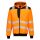 Portwest PW327 PW3 Hi-Vis cipzáras kapucnis pulóver narancs-fekete