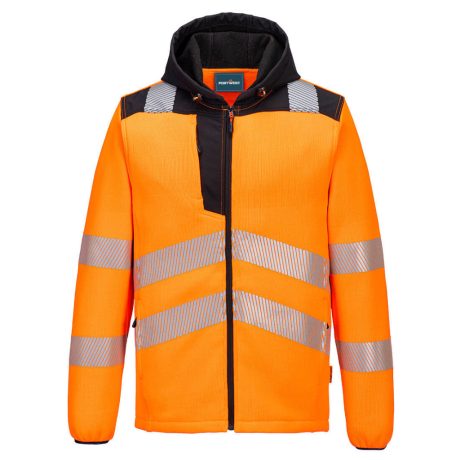 Portwest PW335 Hi-Vis polár pulóver narancs-fekete