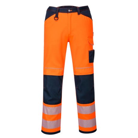 Portwest PW340 PW3 Hi-Vis nadrág narancs-tengerészkék
