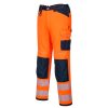 Portwest PW340 PW3 Hi-Vis nadrág narancs-tengerészkék