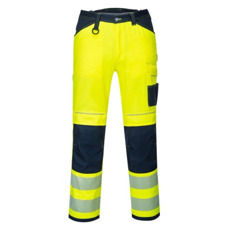 Portwest PW340 PW3 Hi-Vis nadrág sárga-tengerészkék