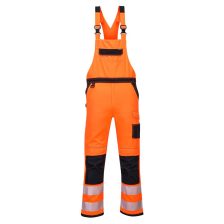 Portwest PW344 PW3 Hi-Vis kantáros nadrág narancs-fekete