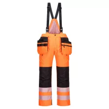 Portwest PW351 PW3 Hi-Vis téli nadrág narancs-fekete