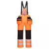 Portwest PW351 PW3 Hi-Vis téli nadrág narancs-fekete