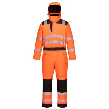 Portwest PW352 PW3 Hi-Vis téli overál narancs-fekete