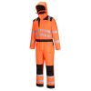 Portwest PW352 PW3 Hi-Vis téli overál narancs-fekete