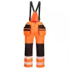 Portwest PW356 PW3 Hi-Vis kantáros nadrág narancs-fekete