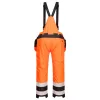Portwest PW356 PW3 Hi-Vis kantáros nadrág narancs-fekete
