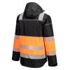 Portwest PW364 PW3 Hi-Vis Class 1 téli dzseki narancs-fekete