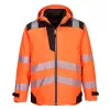 Portwest PW365 PW3 Hi-Vis 3-in-1 kabát narancs-fekete