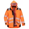 Portwest PW365 PW3 Hi-Vis 3-in-1 kabát narancs-fekete