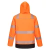 Portwest PW367 PW3 Hi-Vis 5 az 1-ben télikabát narancs-fekete