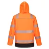 Portwest PW367 PW3 Hi-Vis 5 az 1-ben télikabát narancs-fekete