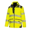 Portwest PW367 PW3 Hi-Vis 5 az 1-ben télikabát sárga-fekete