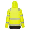 Portwest PW367 PW3 Hi-Vis 5 az 1-ben télikabát sárga-fekete