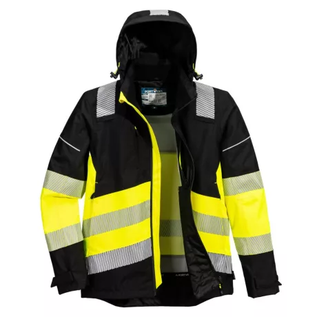 Portwest PW368 PW3 Hi-Vis Class 1 Extreme esődzseki sárga-fekete