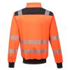 Portwest PW370 PW3 Hi-Vis pulóver narancs-fekete