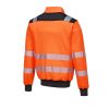 Portwest PW370 PW3 Hi-Vis pulóver narancs-fekete