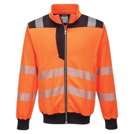 Portwest PW370 PW3 Hi-Vis pulóver narancs-fekete