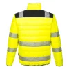 Portwest PW371 PW3 Hi-Vis baffle kabát sárga-fekete
