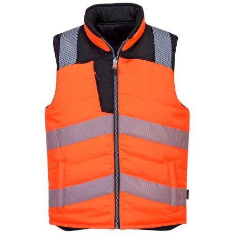 Portwest PW374 PW3 Hi-Vis Reversible mellény narancs-fekete