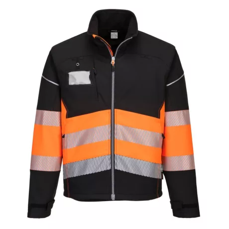 Portwest PW375 PW3 Hi-Vis kabát (3L) fekete-narancs