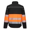 Portwest PW375 PW3 Hi-Vis kabát (3L) fekete-narancs