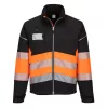 Portwest PW375 PW3 Hi-Vis kabát (3L) fekete-narancs