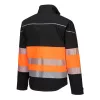 Portwest PW375 PW3 Hi-Vis kabát (3L) fekete-narancs