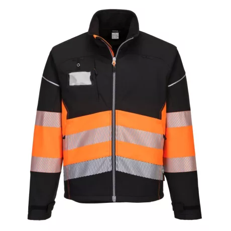 Portwest PW375 PW3 Hi-Vis kabát (3L) fekete-narancs