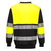 Portwest PW376 PW3 Hi-Vis pulóver sárga-fekete
