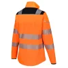 Portwest PW381 PW3 Hi-Vis női softshell kabát narancs-fekete