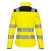 Portwest PW381 PW3 Hi-Vis női softshell kabát sárga-fekete
