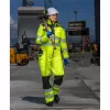 Portwest PW382 PW3 Női télikabát sárga-fekete