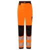 Portwest PW385 PW3 Hi-Vis Stretch Work női nadrág narancs-fekete