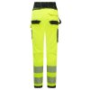 Portwest PW385 PW3 Hi-Vis Stretch Work női nadrág sárga-fekete