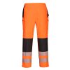 Portwest PW386 PW3 Hi-Vis női esőnadrág narancs-fekete